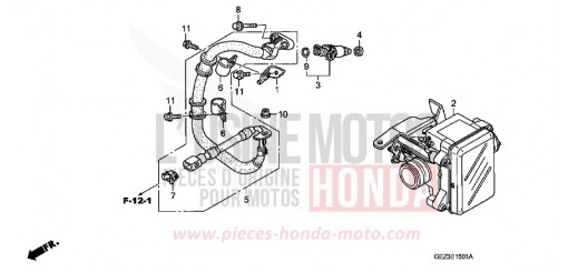 THROTTLE BODY (NPS505/6) NPS505 de 2005
